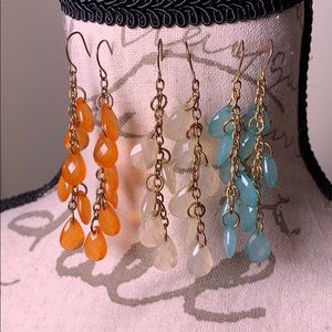 Beach vibe set of earrings